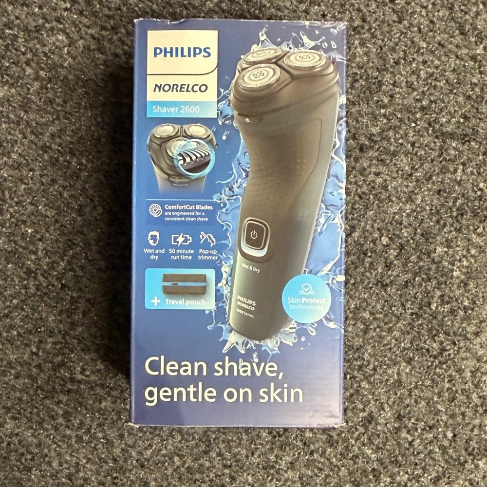 Philips Norelco Shaver 2600 Wet & Dry Electric Shaver with Pop-up Trimmer